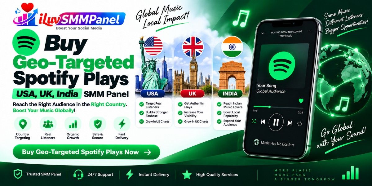 Geo-Targeted Spotify SMM Panel