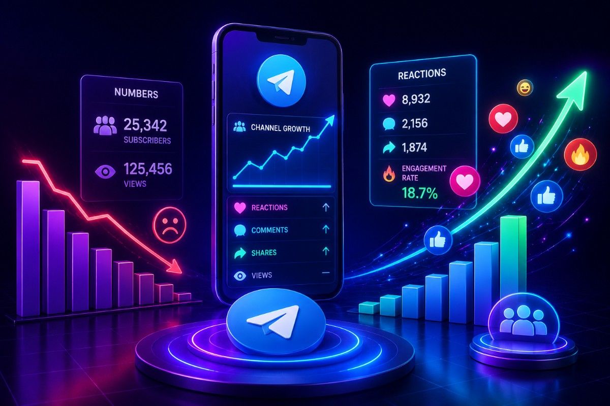 Panel Telegram Channel Growth: Why Reactions Matter More Than Numbers