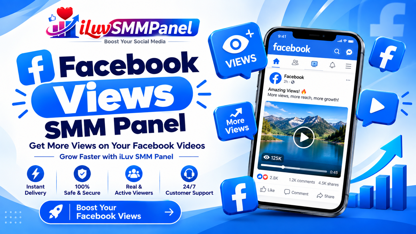 Facebook Views SMM Panel