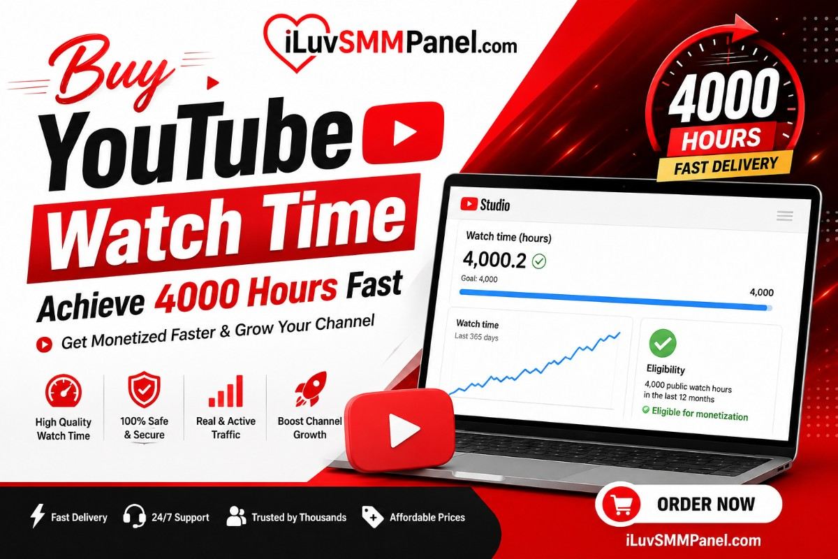 YouTube Watch Time Service