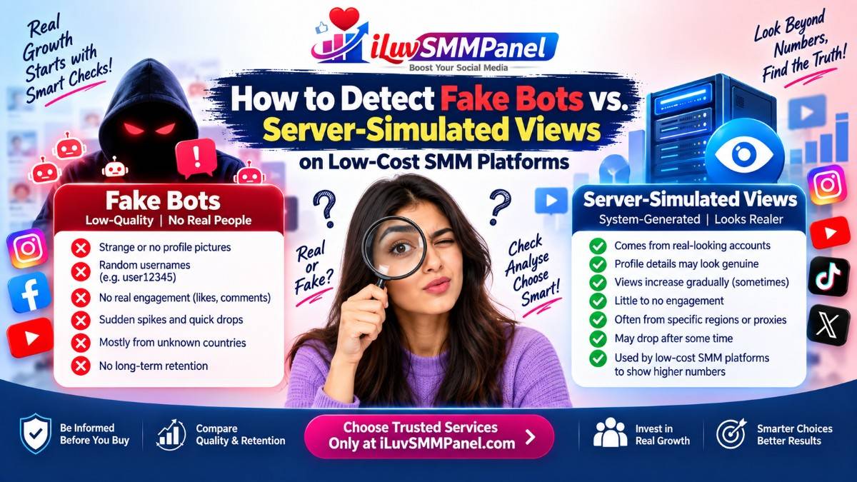 How to Detect Fake Bots vs. Server-Simulated Views on Low-Cost SMM Platforms