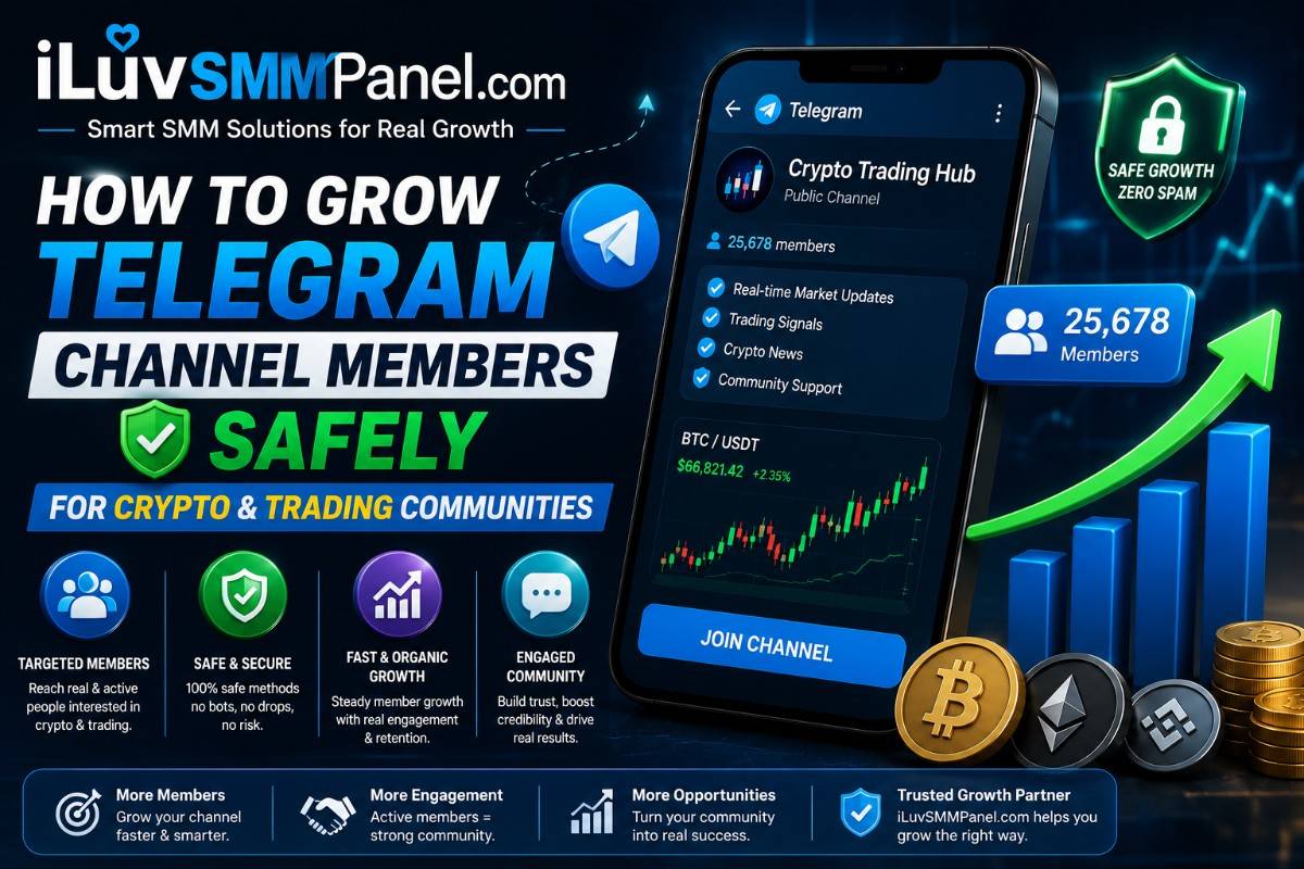 How to Grow Telegram Channel Members Safely for Crypto & Trading Communities