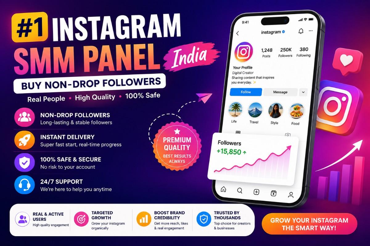 Instagram SMM Panel Dashboard