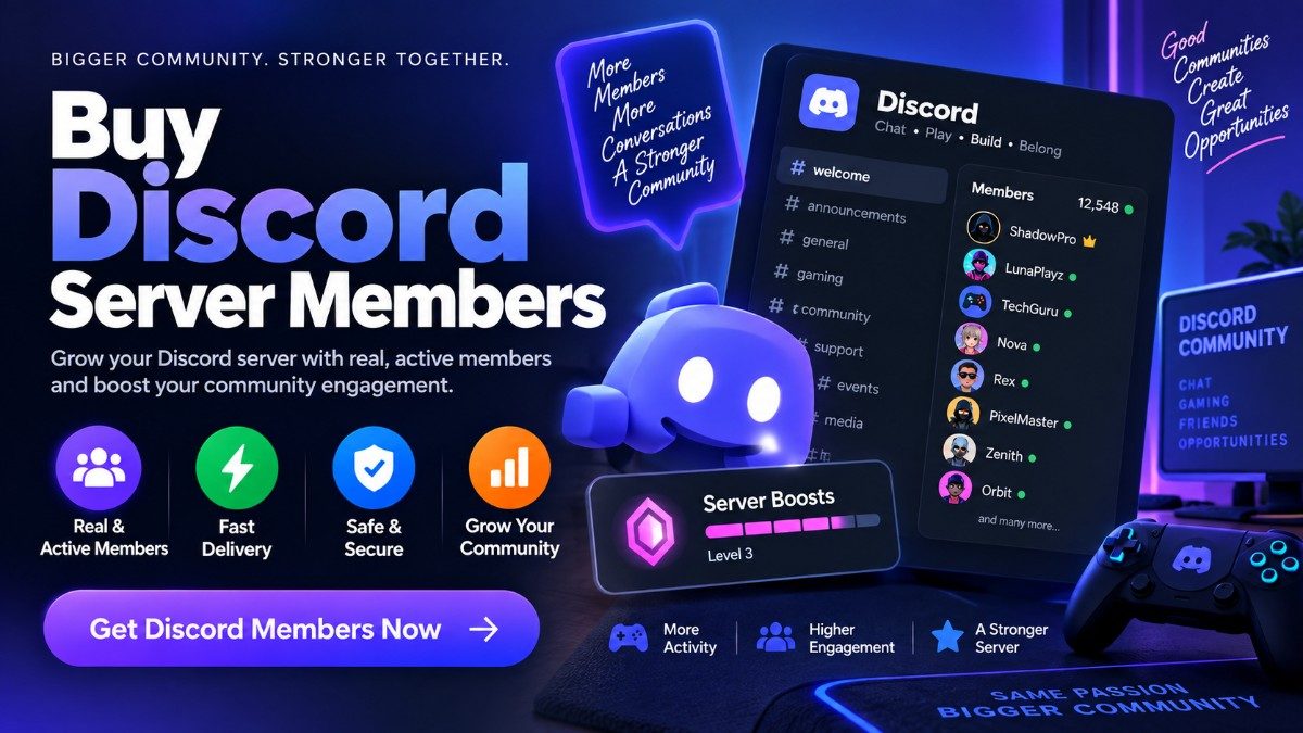 Discord Server Growth SMM Panel
