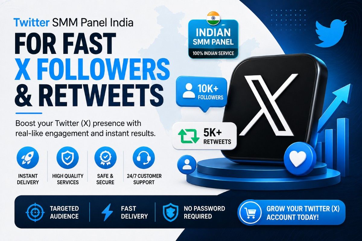 Twitter X SMM Panel Dashboard
