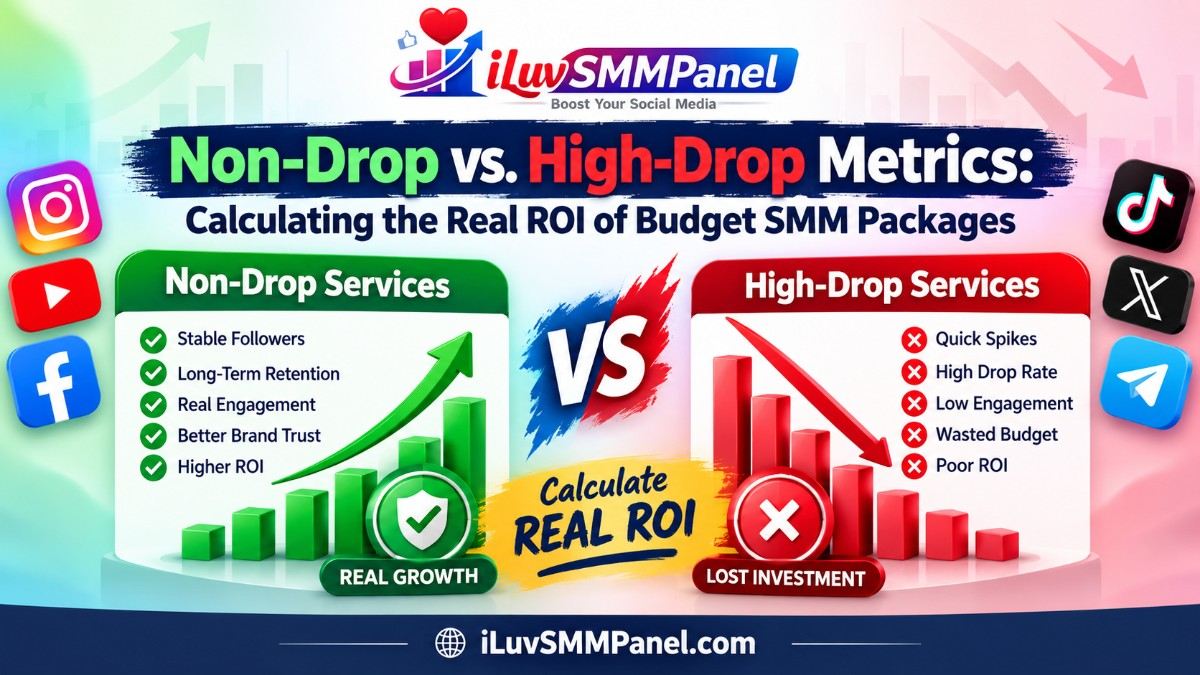 Non-Drop vs. High-Drop Metrics: Calculating the Real ROI of Budget SMM Packages